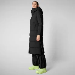 Women's Hooded Parka Missy in black
