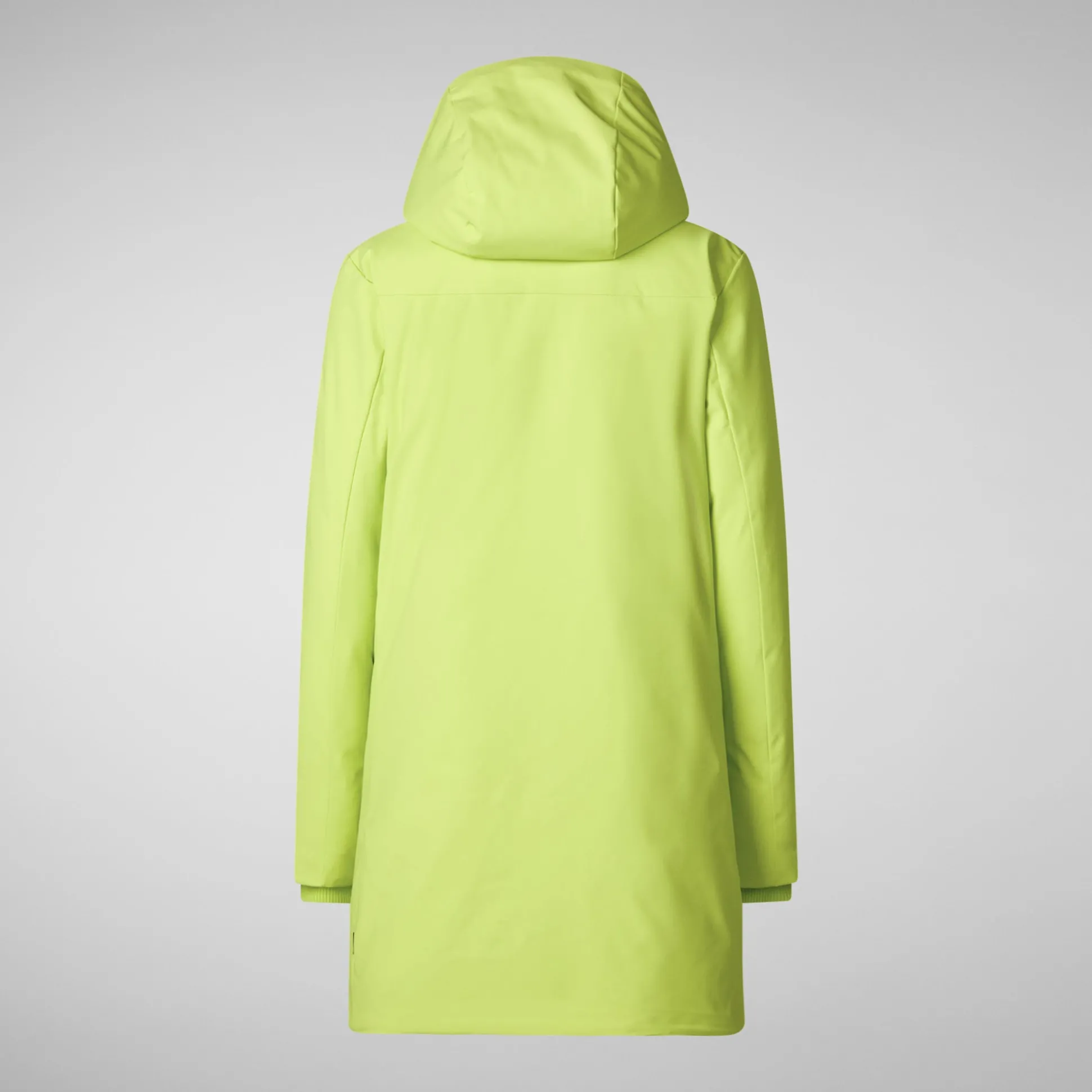 Women's hooded parka nellie in lichen green