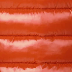 Women's Hooded Puffer Jacket Cosmary in Maple Orange