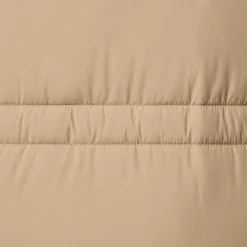 Women's hooded vest Judee in stardust beige