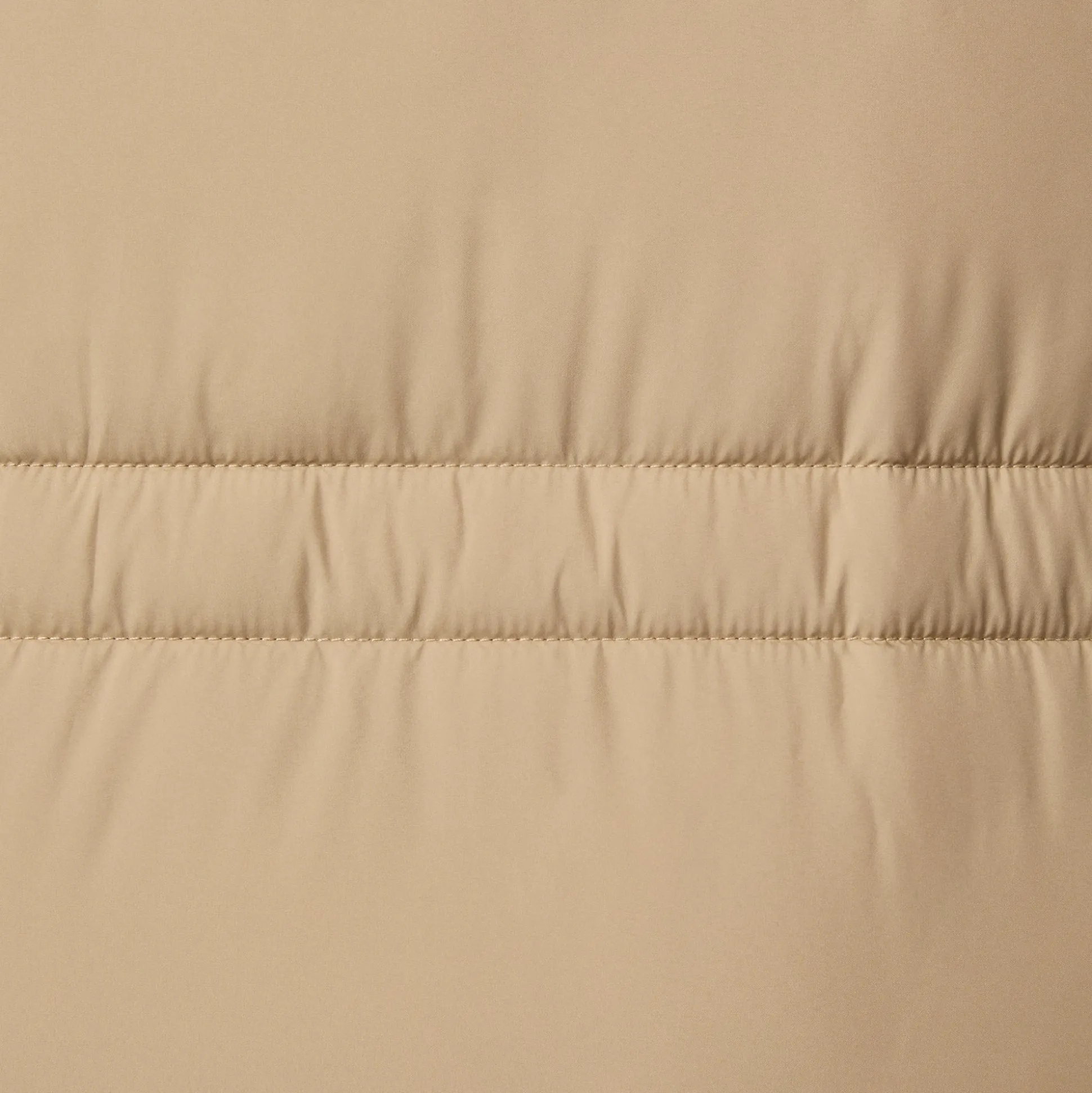 Women's hooded vest Judee in stardust beige