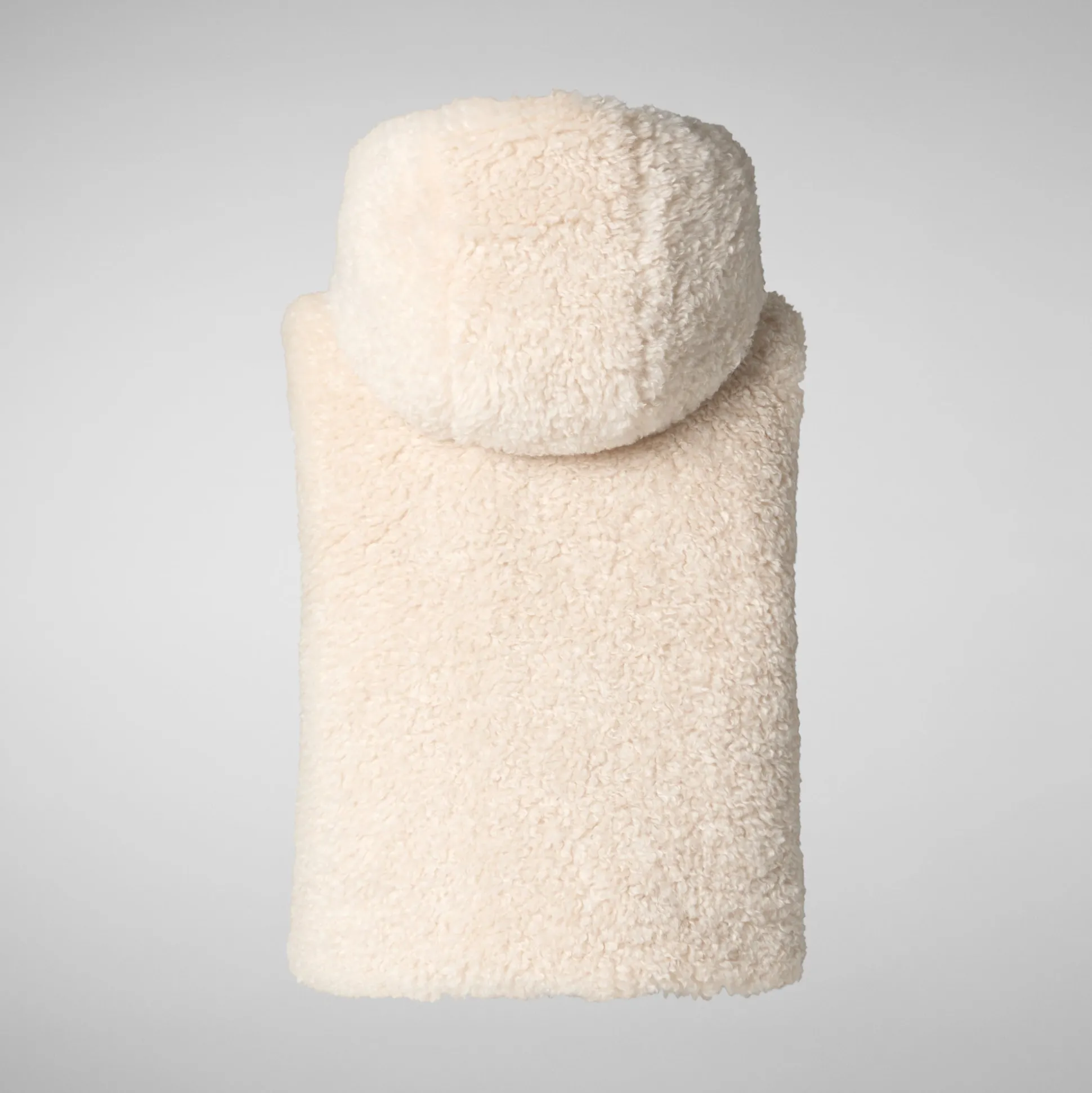 Women's hooded vest Klara in shore beige