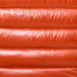 Women's hooded vest Romina in maple orange