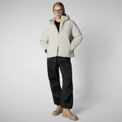 Women's jacket Aveline in RAINY BEIGE