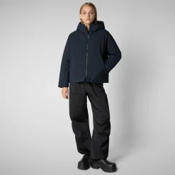 Women's jacket Aveline in BLUE BLACK