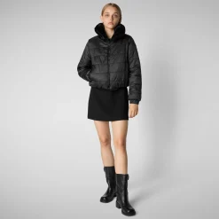 Women's jacket jeon in black