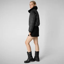 Women's jacket jeon in black