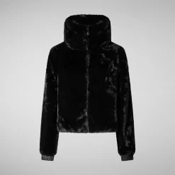 Women's jacket jeon in black