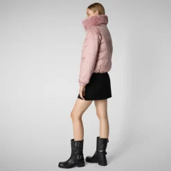 Women's jacket jeon in blush pink