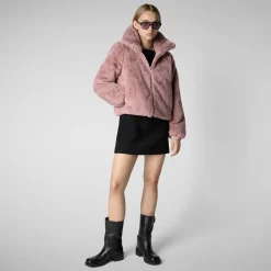 Women's jacket jeon in blush pink