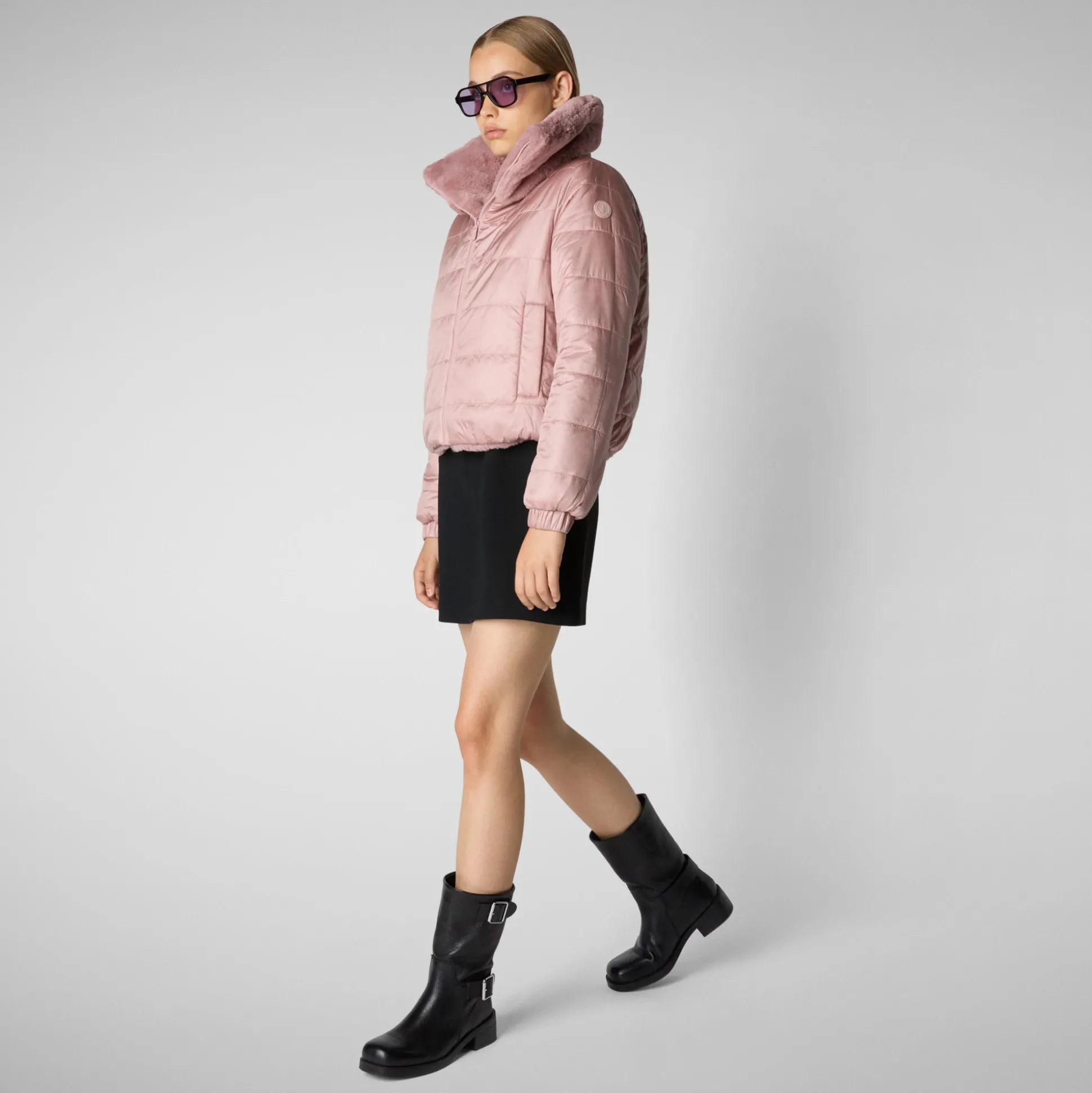 Women's jacket jeon in blush pink