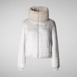 Women's jacket jeon in fog grey