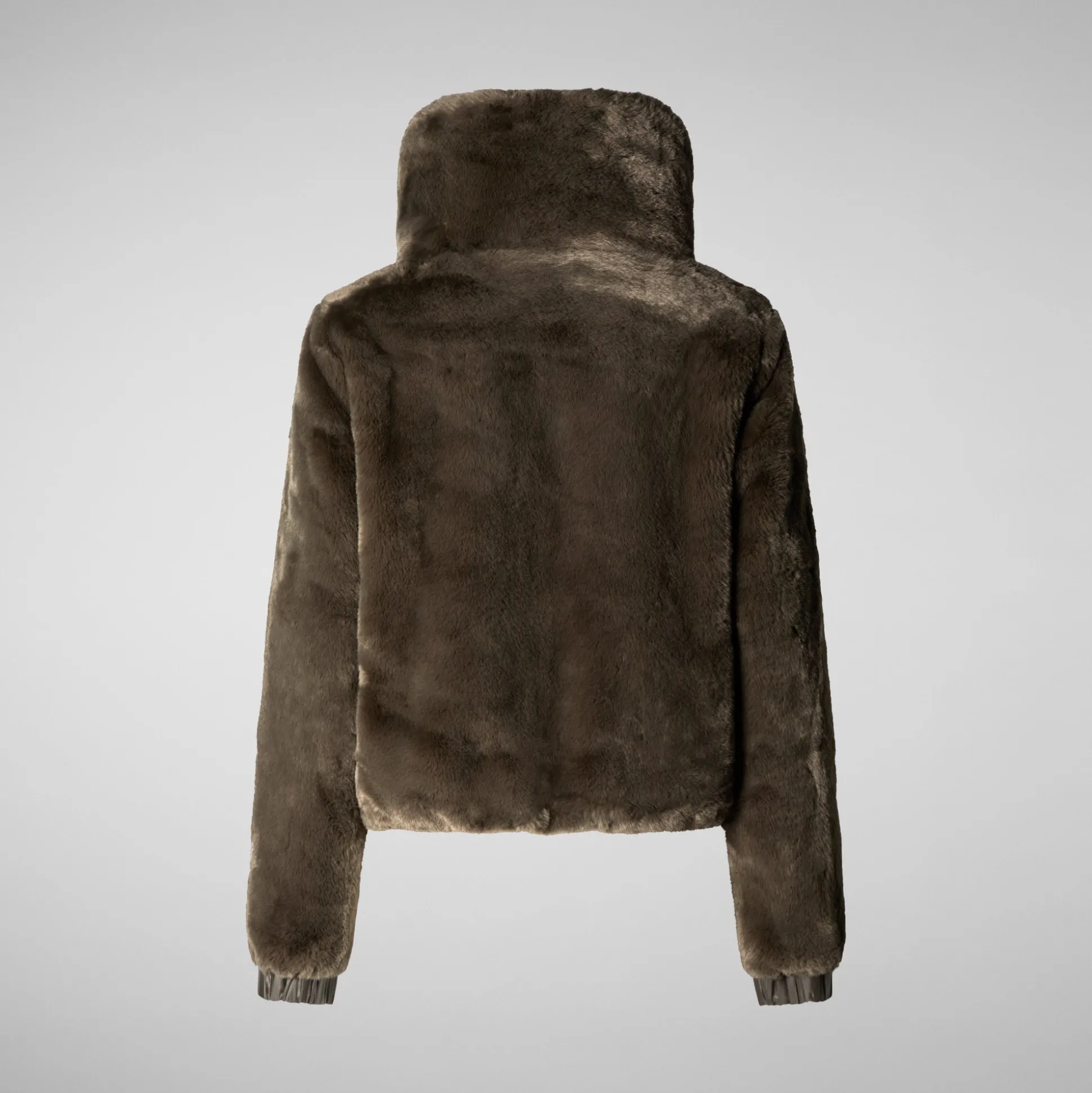 Women's jacket jeon in mud grey