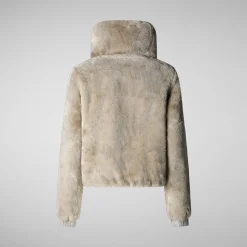 Women's jacket jeon in rainy beige