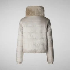 Women's jacket jeon in rainy beige