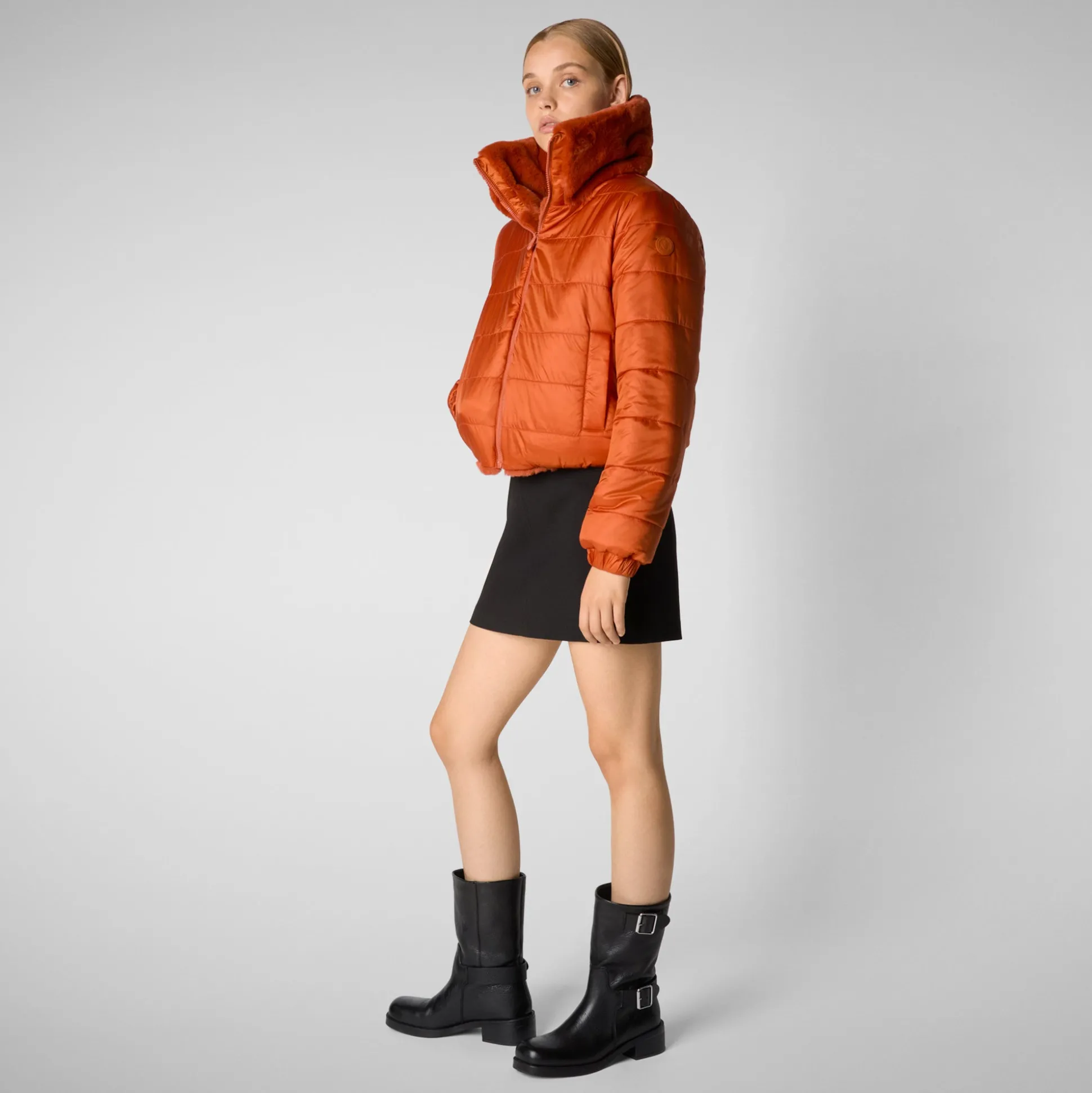 Women's jacket kina in maple orange