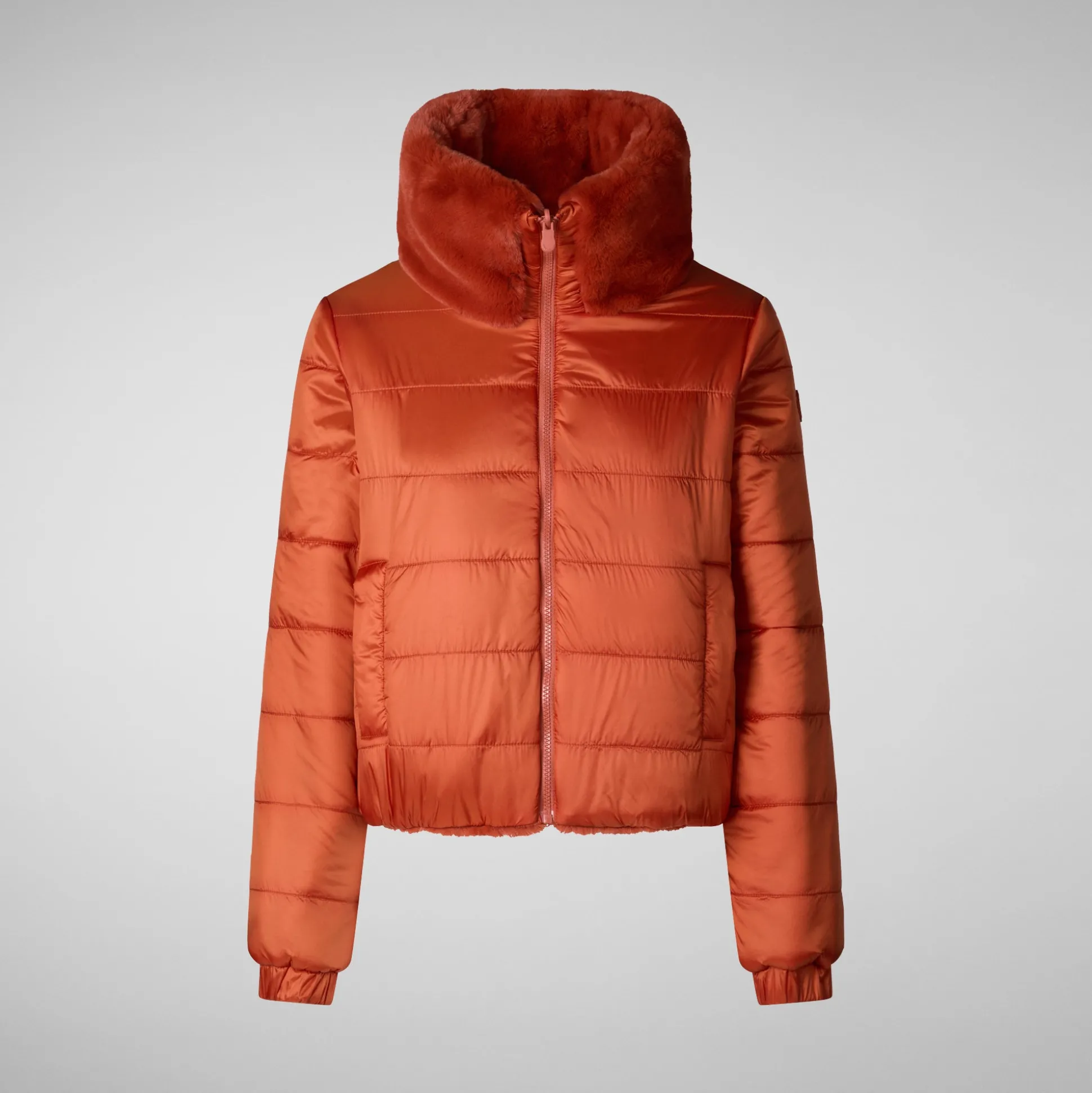 Women's jacket kina in maple orange