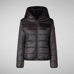 Women's jacket laila in brown black