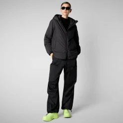 Women's jacket Niaz in brown black