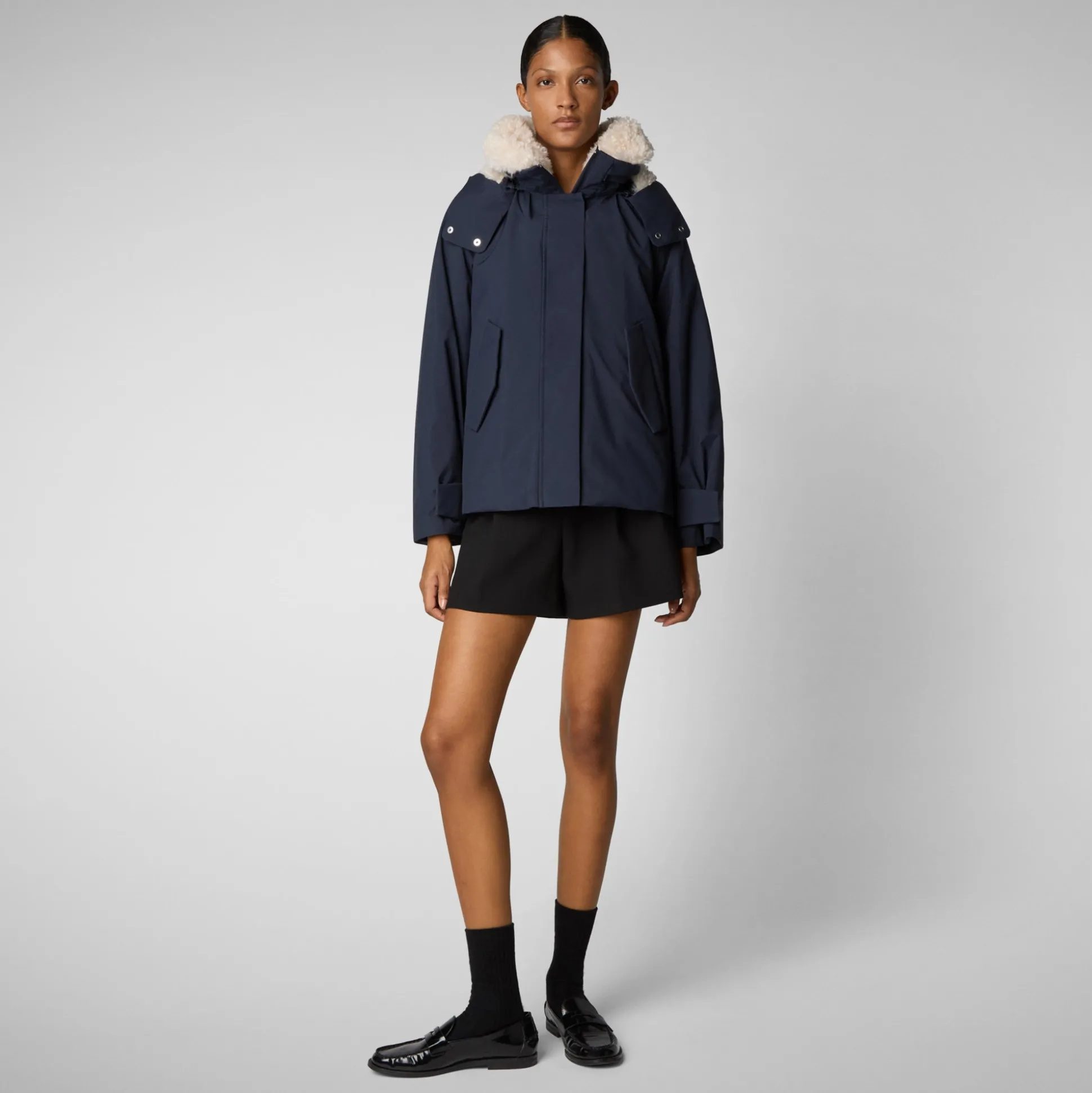 Women's jacket Oriane in blue black