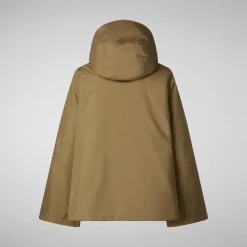 Women's jacket Oriane in husk green