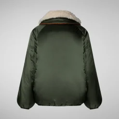 Womens' jacket Petal in thyme green