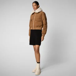 Women's jacket Reily in biscuit beige