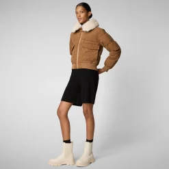 Women's jacket Reily in biscuit beige