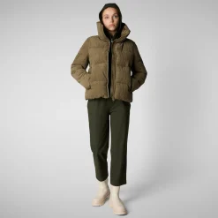 Women's pant Milan in land green