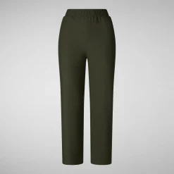 Women's pant Milan in land green