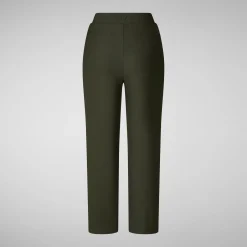 Women's pant Milan in land green
