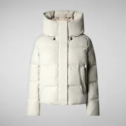Women's parka Calliope in rainy beige