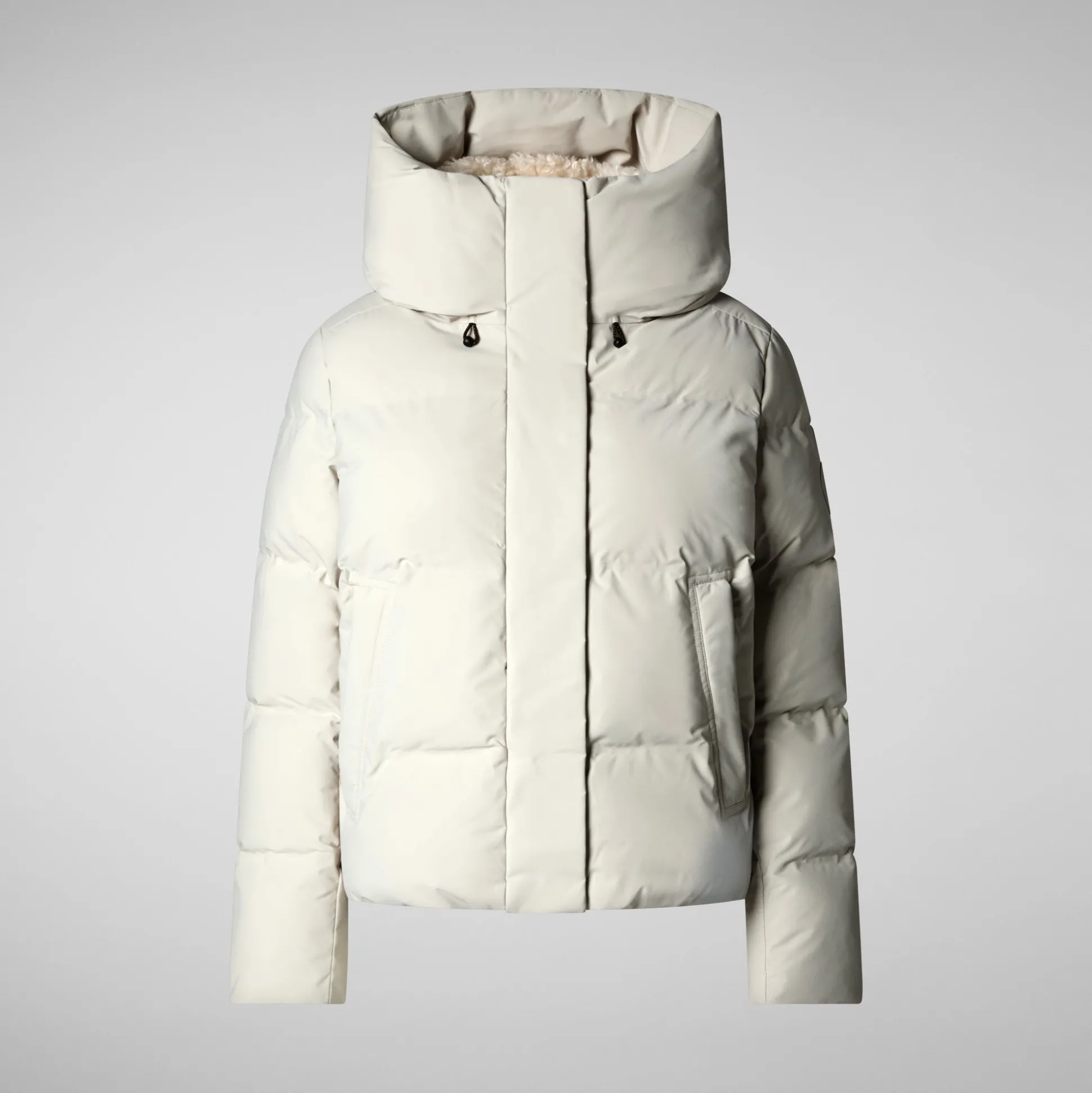 Women's parka Calliope in rainy beige