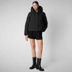 Women's parka Calliope in black