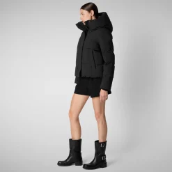 Women's parka Calliope in black