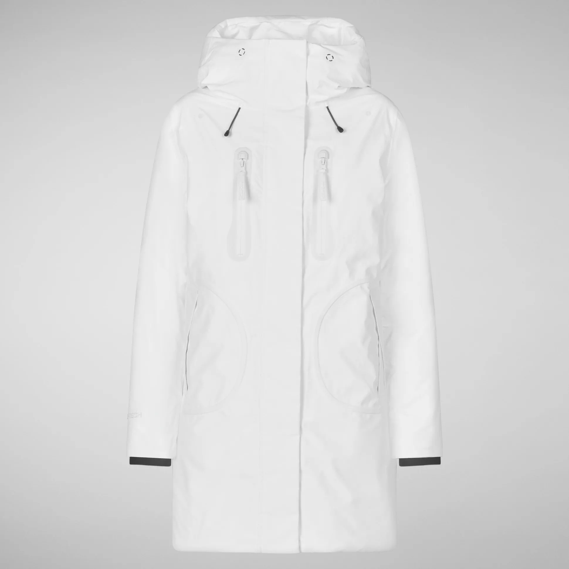 Women's parka Niko in white