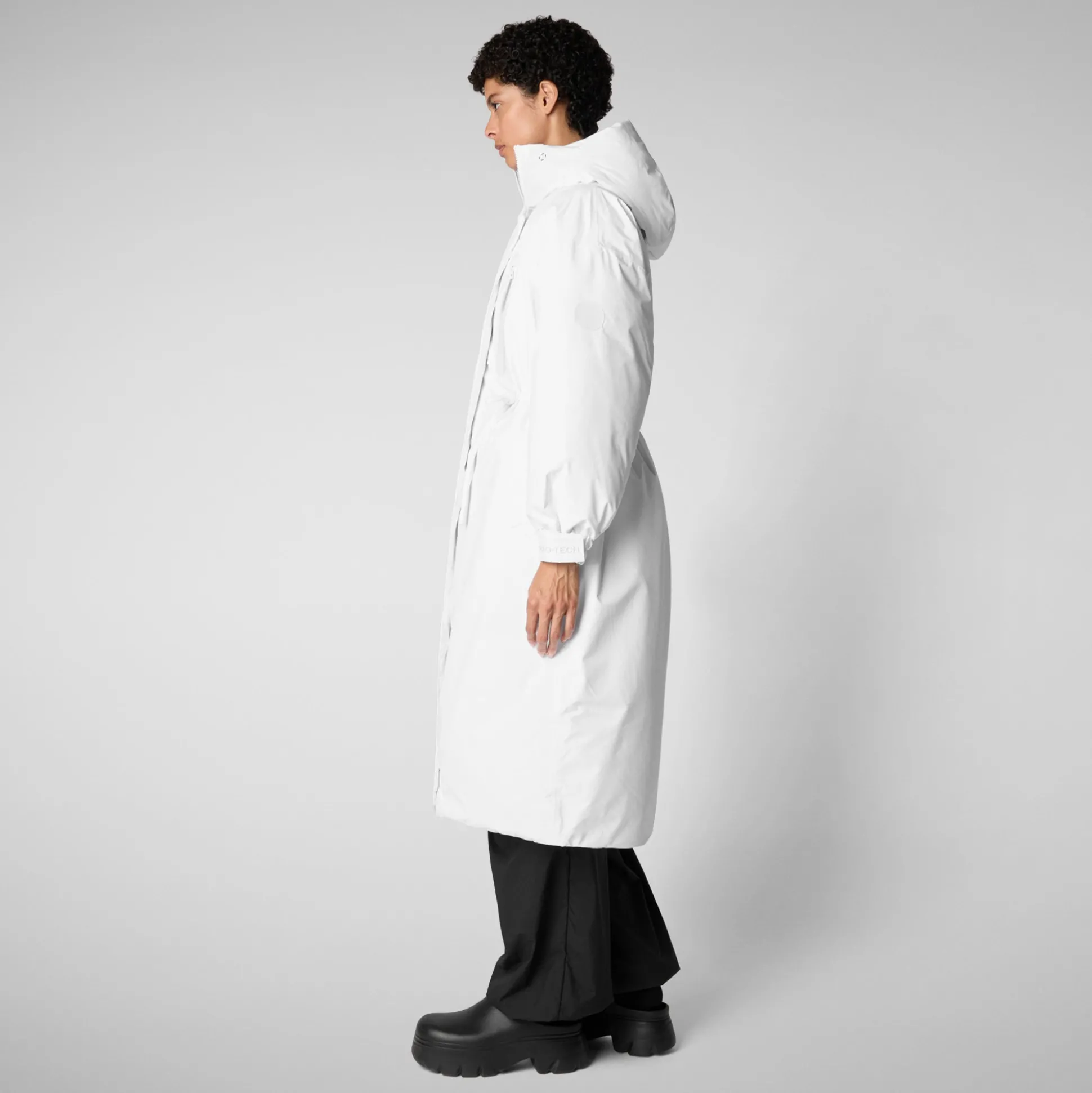 Women's parka reira in white