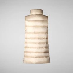 Women's quilted vest Coral in SHORE BEIGE