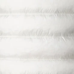 Women's quilted vest Coral in Off White