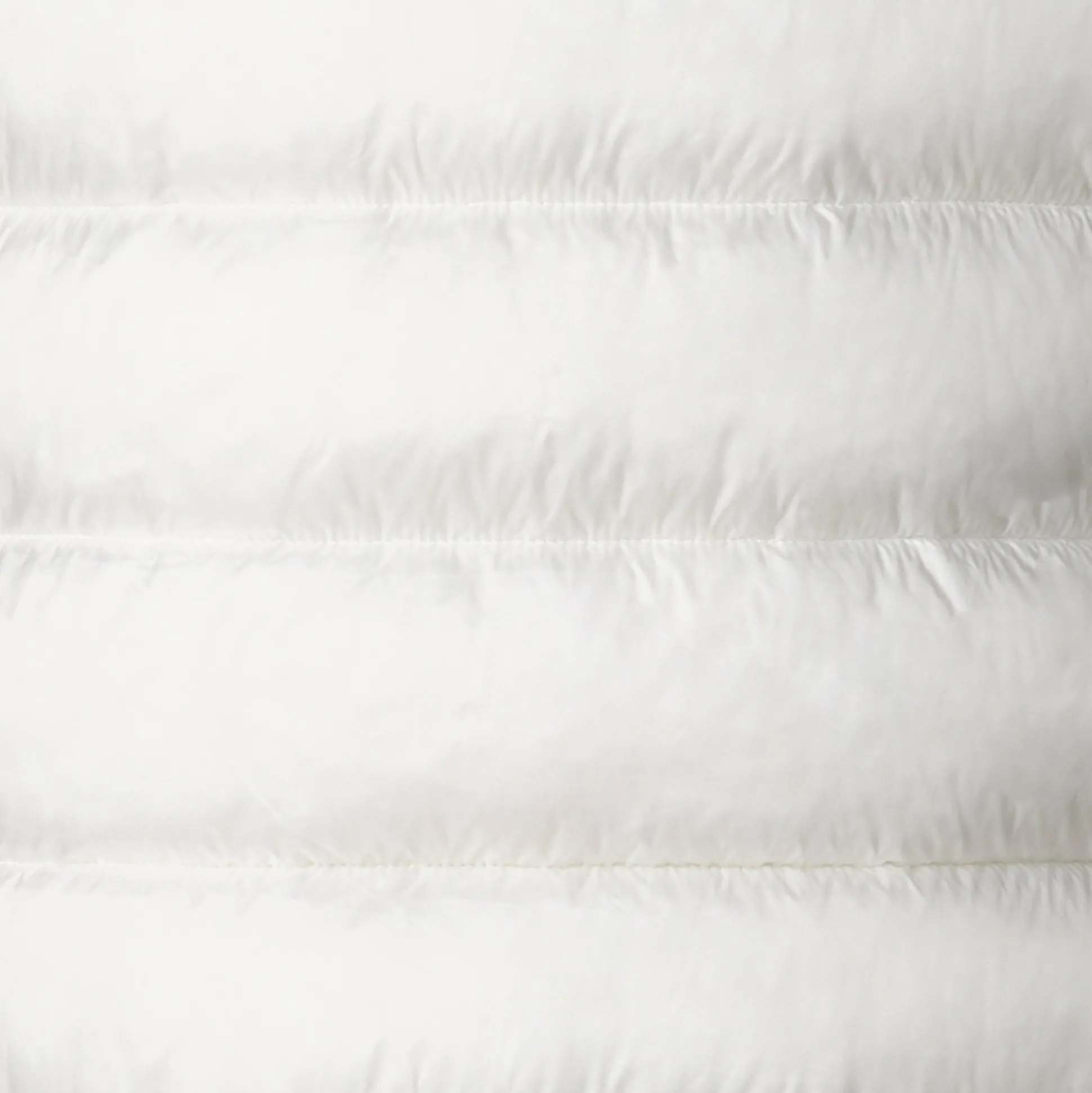 Women's quilted vest Coral in Off White