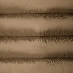 Women's quilted vest Coral in HUSK GREEN