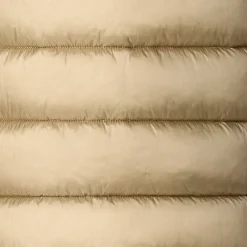 Women's quilted vest Coral in WOOD BEIGE