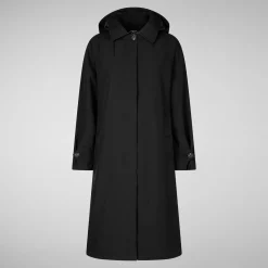 Women's Raincoat Zoey in Black