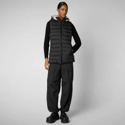 Women's vest norah in black