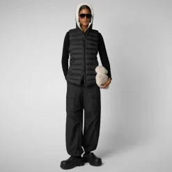 Women's vest norah in black