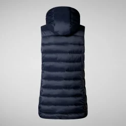 Women's vest norah in blue black
