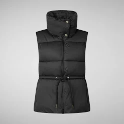 Women's vest Ren in EDEL in Black