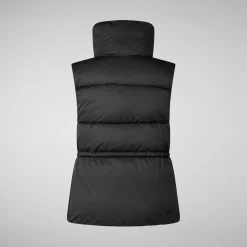 Women's vest Ren in EDEL in Black
